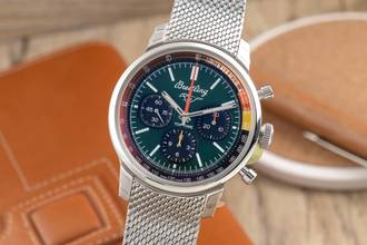 Breitling Top Time Ford Mustang Ref. AB01762A1L1A1 B&P
