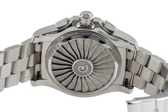 Thumbnail von Breitling Airwolf Chronograph Black Dial Stainless Steel Quartz Men's Watch Ref. A78363