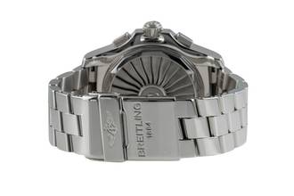 Thumbnail von Breitling Airwolf Chronograph Black Dial Stainless Steel Quartz Men's Watch Ref. A78363