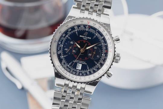  Breitling Montbrillant Légende Chronograph Automatik Ref. A23340 B&P 2008 