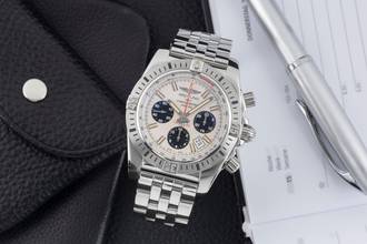 Thumbnail von Breitling Chronomat 44 Airborne Chronograph Automatic Ref. AB01154G/G786 B&P