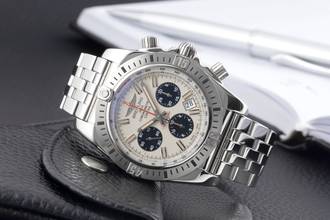 Thumbnail von Breitling Chronomat 44 Airborne Chronograph Automatic Ref. AB01154G/G786 B&P