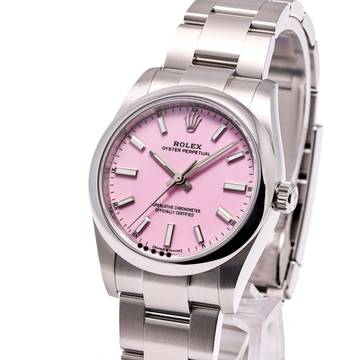  Rolex Oyster Perpetual 34 Pink – 124200 – NEW & Unworn – 05/2026 Full Set 