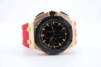 Thumbnail von Audemars Piguet Royal Oak Offshore Chronograph 44MM - Rose Gold - Ceramic Bezel - 26401RO.OO.A002CA.02 2017