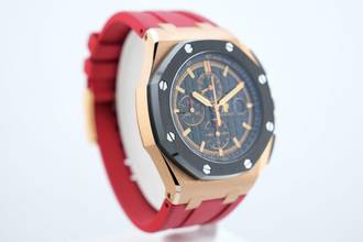 Thumbnail von Audemars Piguet Royal Oak Offshore Chronograph 44MM - Rose Gold - Ceramic Bezel - 26401RO.OO.A002CA.02 2017