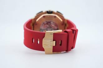 Thumbnail von Audemars Piguet Royal Oak Offshore Chronograph 44MM - Rose Gold - Ceramic Bezel - 26401RO.OO.A002CA.02 2017