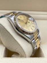 Thumbnail von Rolex Datejust 36 Steel/Gold Champagne Diamond Dial Ref:16233 like NEW yea:1991
