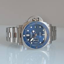 Thumbnail von Panerai Luminor Submersible 42MM PAM01068 Blue notte Automatic Full Set
