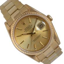 Rolex Datejust 36 16238 Tapestry champagne dial Full Set TOP Condition