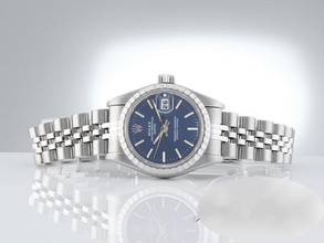 Thumbnail von Rolex Oyster Perpetual Lady Date 26mm 2002 Edelstahl Damen Automatik Stahl Stainless Steel Jubilé-band Chronometer Oyster White Dial