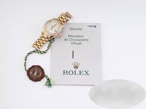 Thumbnail von Rolex Lady-Datejust 179138 2005 Gelbgold 750 Diamanten Automatik 18kt Yellow Gold President-band Chronometer Oyster