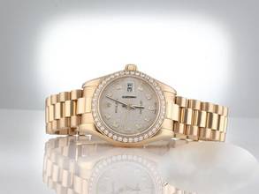 Thumbnail von Rolex Lady-Datejust 179138 2005 Gelbgold 750 Diamanten Automatik 18kt Yellow Gold President-band Chronometer Oyster