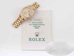 Thumbnail von Rolex Datejust 31 31mm 68158 2001 Gelbgold 750 Diamanten Automatik 18kt Yellow Gold President-band Chronometer Oyster