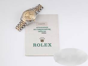 Thumbnail von Rolex Datejust Medium Stahl Gelbgold 750 Diamanten Automatik Gold Stahl Stainless Steel 18kt Yellow Gold Jubilé-band Chronometer Oyster