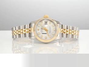 Thumbnail von Rolex Lady-Datejust Edelstahl Gelbgold 750 Diamanten Automatik Gold Stahl Stainless Steel 18kt Yellow Gold Jubilé-band Chronometer Oyster