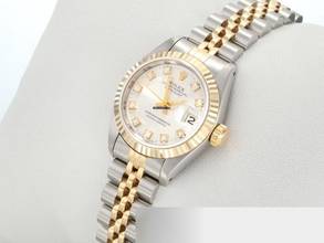 Thumbnail von Rolex Lady-Datejust Edelstahl Gelbgold 750 Diamanten Automatik Gold Stahl Stainless Steel 18kt Yellow Gold Jubilé-band Chronometer Oyster