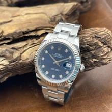 Thumbnail von Rolex Datejust Datejust 41 Blue Dia Dial - FULLSET 2021 - Ref. 126334