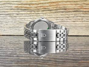 Thumbnail von Tudor Prince Date 76214 RARE Blue Diamond Dial Automatic Full Set 2016