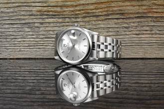 Thumbnail von Tudor Prince Date Day 76200 Silver Dial Automatic Full Set 2013