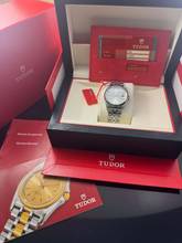 Thumbnail von Tudor Prince Date Day 76200 Silver Dial Automatic Full Set 2013
