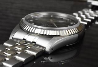 Thumbnail von Tudor Prince Date 76214 MINT Black Diamond Dial Automatic B&P 2017