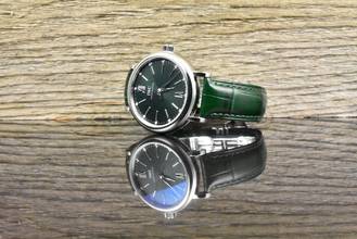 Thumbnail von IWC Portofino Automatic 34 Automatic Green Diamond Dial Folding Clasp Full Set 2021