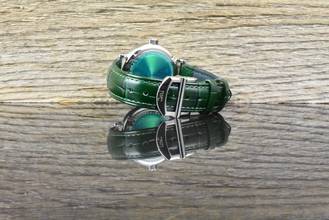 Thumbnail von IWC Portofino Automatic 34 Automatic Green Diamond Dial Folding Clasp Full Set 2021