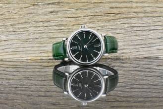 IWC Portofino Automatic 34 Automatic Green Diamond Dial Folding Clasp Full Set 2021