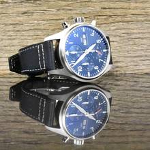 Thumbnail von IWC Pilot's Watch Chronograph Pilot Chronograph 41MM Blue Dial IW388101 Full Set 2025