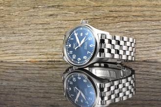 Thumbnail von IWC Pilot's Watch Mark XVIII Le Petit Prince / Blue Dial Automatic Full Set 2017