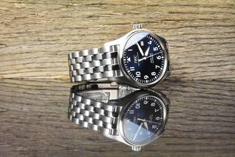 Thumbnail von IWC Pilot's Watch Mark XVIII Le Petit Prince / Blue Dial Automatic Full Set 2017