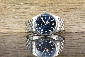 IWC Pilot's Watch Mark XVIII Le Petit Prince / Blue Dial Automatic Full Set 2017