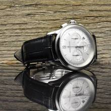 Thumbnail von Jaeger-LeCoultre Master Chronograph Q1538420 Silver Dial Automatic B&P