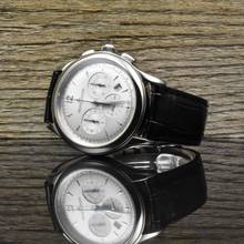 Thumbnail von Jaeger-LeCoultre Master Chronograph Q1538420 Silver Dial Automatic B&P