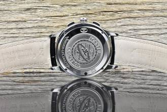 Thumbnail von Jaeger-LeCoultre Master Chronograph Q1538420 Silver Dial Automatic B&P