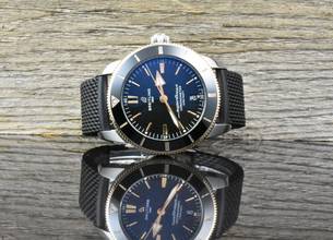 Thumbnail von Breitling Superocean Heritage II B20 Steel & Rose Gold UB2030 Black Rubber - 2019 B&P