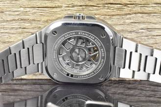 Thumbnail von Bell & Ross BR 05 GMT Black Dial unpolished BR05G-BL-ST/SST Full Set