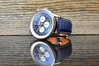 Thumbnail von Breitling Navitimer 1 B01 Chronograph 46 Blue Dial MINT / NEUWERTIG Full Set 2019