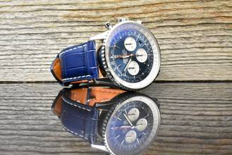 Thumbnail von Breitling Navitimer 1 B01 Chronograph 46 Blue Dial MINT / NEUWERTIG Full Set 2019