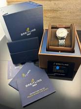 Thumbnail von Breitling Premier Automatic Day Date 40 A45340 Silver Dial & Rose Gold Hands Full Set 2019