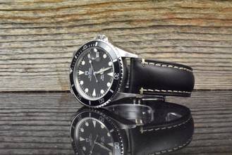 Thumbnail von Tudor Submariner Date by Rolex 75090 Vintage Nice Tritium - 1996 B&P