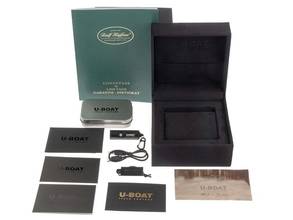  U-Boat Darkmoon Kama SS Grey Ref.3338 Full Set Neu Darkmoon Kama SS Grey 