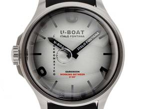 Thumbnail von U-Boat Darkmoon Kama SS Grey Ref.3338 Full Set Neu Darkmoon Kama SS Grey