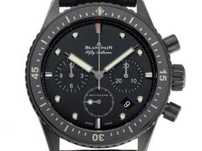 Blancpain Fifty Fathoms Bathyscaphe Chronograph Ref.5200 0130 B52A 2025 Full Set Unworn Fifty Fathoms Bathyscaphe Chronograph Flyback Titanium