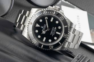 Thumbnail von Rolex Submariner (No Date) Stahl Automatik Herrenuhr Ref. 114060
