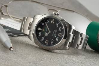 Thumbnail von Rolex Air King Automatik Stahl Herrenuhr Oyster Perpetual Ref. 116900 B&P 2016