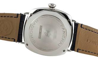 Thumbnail von Panerai Radiomir Officine 45 Blue Dial Steel Hand-Wound Men's Watch PAM01383 B&P 2024