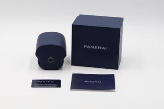 Thumbnail von Panerai Radiomir Officine 45 Blue Dial Steel Hand-Wound Men's Watch PAM01383 B&P 2024