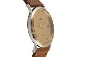 Thumbnail von Omega De Ville Stahl / Gold Quarz Herrenuhr Ref. 196.2430 Klassiker