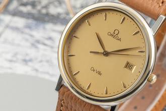Thumbnail von Omega De Ville Stahl / Gold Quarz Herrenuhr Ref. 196.2430 Klassiker